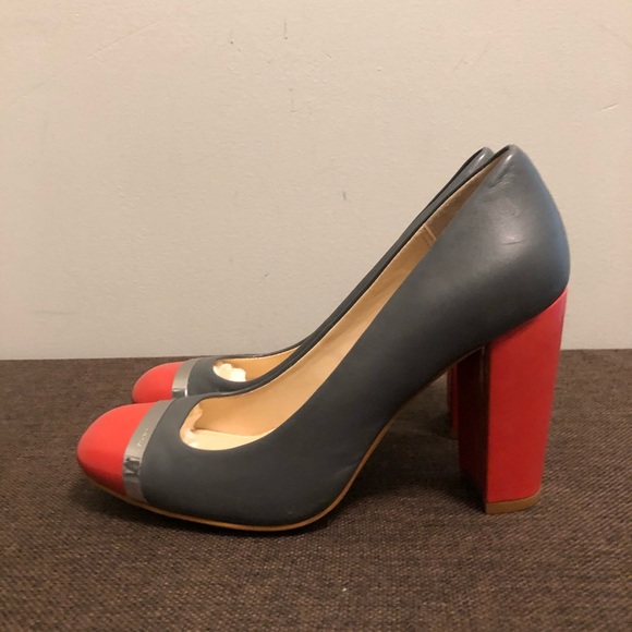 Calvin Klein Blaine Coral Grey Block 